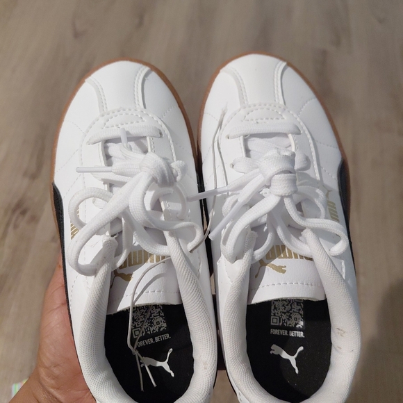 Puma Vikky V3 Black/White Toddler Boys Sneaker w/Rubber Sole Size 13 - Picture 6 of 9